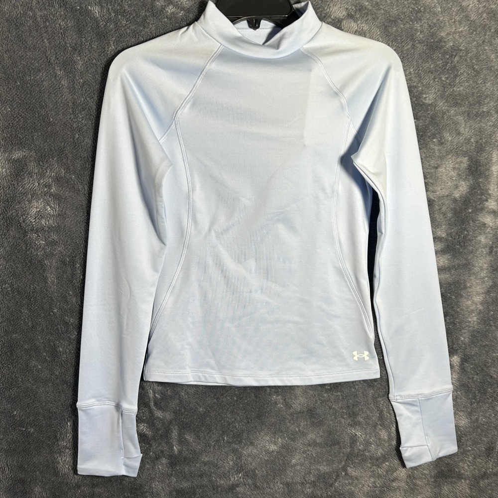 Under Armour Womens Size S Motion Cold Weather Mock Neck Athletic Top